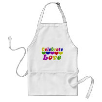 Celebrate Love aprons by EllesPlanet Celebrate Love aprons