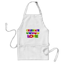 Celebrate Love aprons by EllesPlanet Celebrate Love aprons