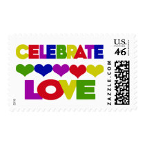 Celebrate Love postage by EllesPlanet Celebrate Love postage
