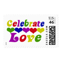 Celebrate Love postage by EllesPlanet Celebrate Love postage