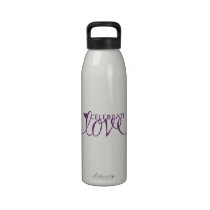 Celebrate Love - Reusable Water Bottle water bottles