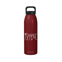 Celebrate Love - Reusable Water Bottle water bottles