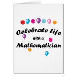 Celebrate Mathematician Greeting Card
