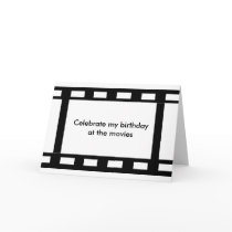 Celebrate My Birthday at the Movies Invitation cards by Country1969 Celebrate My Birthday at the Movies Invitation cards