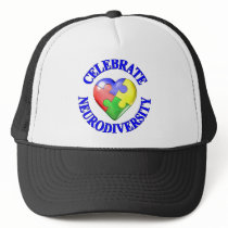 Celebrate Neurodiversity Trucker Hat