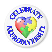 Celebrate Neurodiversity Fridge Magnets
