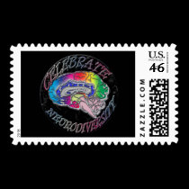 Celebrate Neurodiversity postage