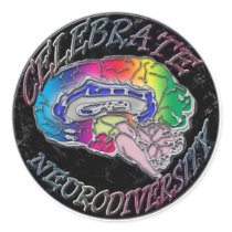 Celebrate Neurodiversity stickers by webcarve Celebrate Neurodiversity stickers