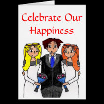 Celebrate Our Happiness cards