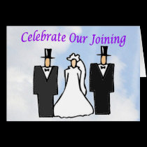 Celebrate Our Joining cards