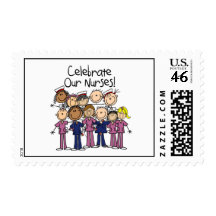 Celebrate Our Nurses Postage Stamps