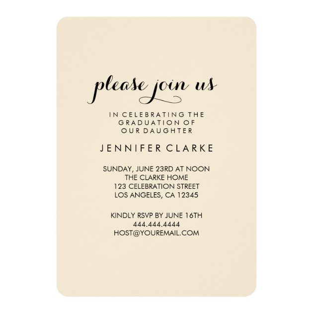 CELEBRATE PHOTO GRADUATION PARTY INVITATION