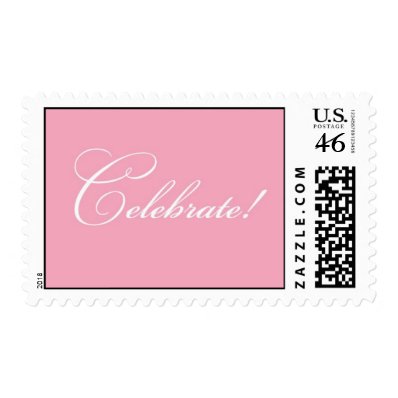 Celebrate - Pink Postage