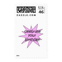 Celebrate Pink postage