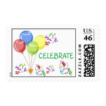 Celebrate Postage Stamp