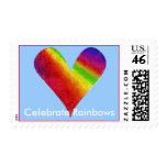 Celebrate Rainbows Stamps