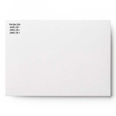 Celebrate - Retro Martinis - Black & White Envelopes