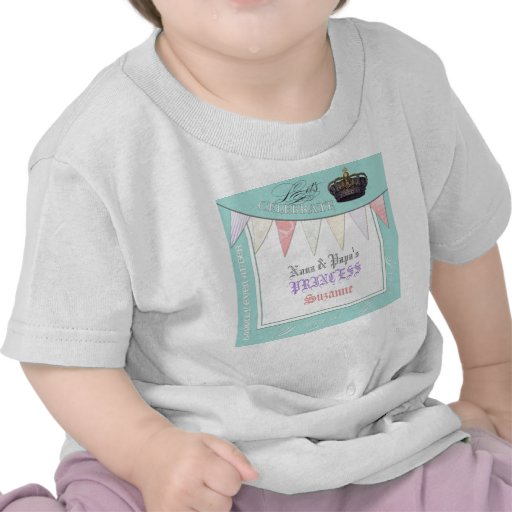 Celebrate Royally Nana n Papa Princess Birthday T Shirts