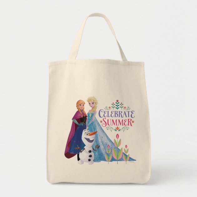 Celebrate Summer Grocery Tote Bag