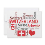 Celebrate Switzerland! Invitation for Swiss Event