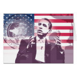 Celebrate the 44th president - Card template