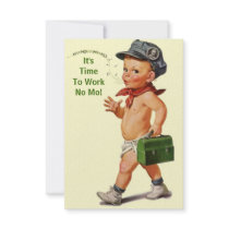 Celebrate w/ Fun Retro Retirement Party Invitation