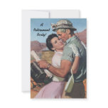 Celebrate w/ Fun Retro Retirement Party Invitation