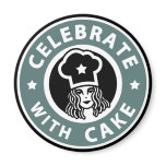 Celebrate With Cake lady magnet
