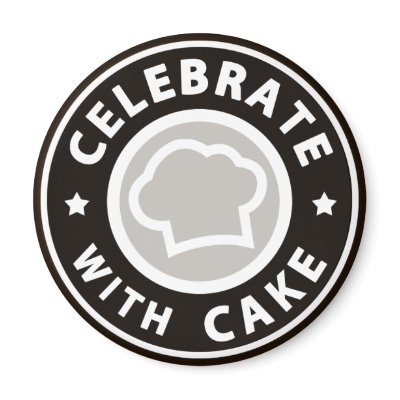 Celebrate With Cake magnet by andrewandjack