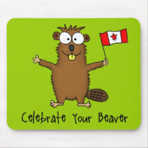 Celebrate Your Beaver Mousepad