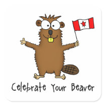 Celebrate Your Beaver Stickers
