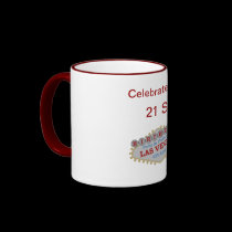Celebrated my 21 St Birthday Party In Fabulous Las mugs