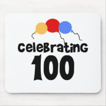 Celebrating 100  mouse pad