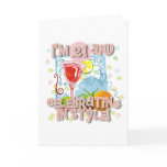Celebrating 21 in Style Greeting Card
