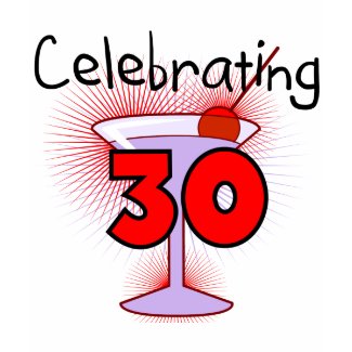 Celebrating 30 Tshirts and Gifts shirt