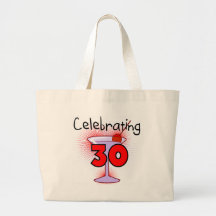Celebrating 30 Tshirts and Gifts Bag