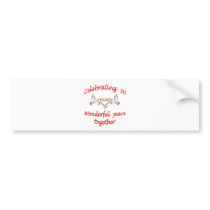CELEBRATING 30 YEARS BUMPER STICKERS