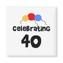 Celebrating 40 magnets