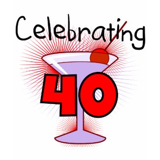 Celebrating 40 Tshirts and Gifts shirt