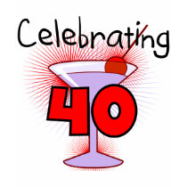 Celebrating 40 Tshirts and Gifts by birthdayTshirts Celebrating 40 Tshirts and Gifts
