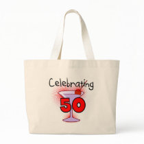 Celebrating 50 Tshirts and Gifts Tote Bags
