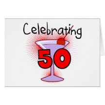 Celebrating 50 Tshirts and Gifts Card
