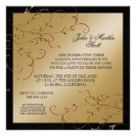 Celebrating 50 years, 50th Anniversary Invitation
