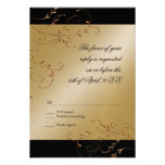Celebrating 50 years, RSVP Response Card Personalized Invites