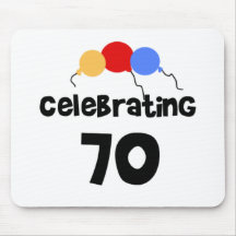 Celebrating 70 mouse pads
