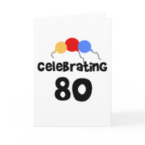 Celebrating 80 cards