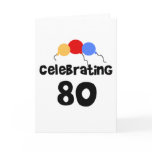 Celebrating 80 card