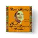 Celebrating Black History buttons