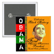 Celebrating Black History Button