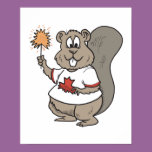 celebrating canada day beaver